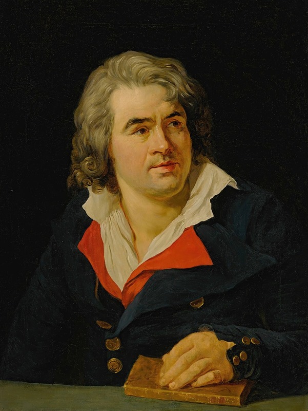 Joseph Marie Vien the younger - Portrait of D. F. Desrues