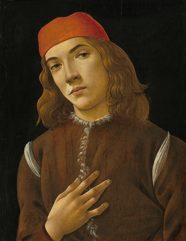 Sandro Botticelli - Portrait of a Youth