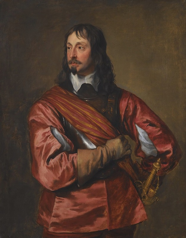 Anthony van Dyck - Portrait Of Sir John Mennes (1599-1671)
