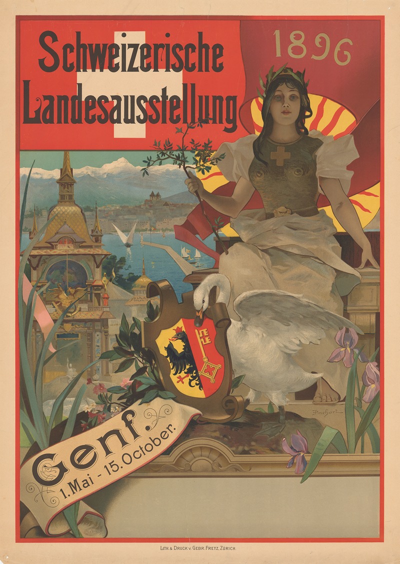 Émile-Auguste Pinchart - Schweizerische Landesausstellung – 1896 – Genf