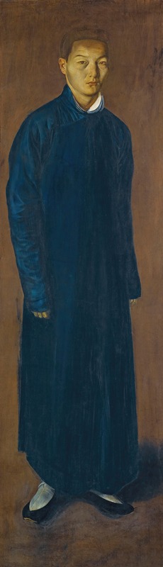 Alexandre Jacovleff - Portrait of a Chinese Monk