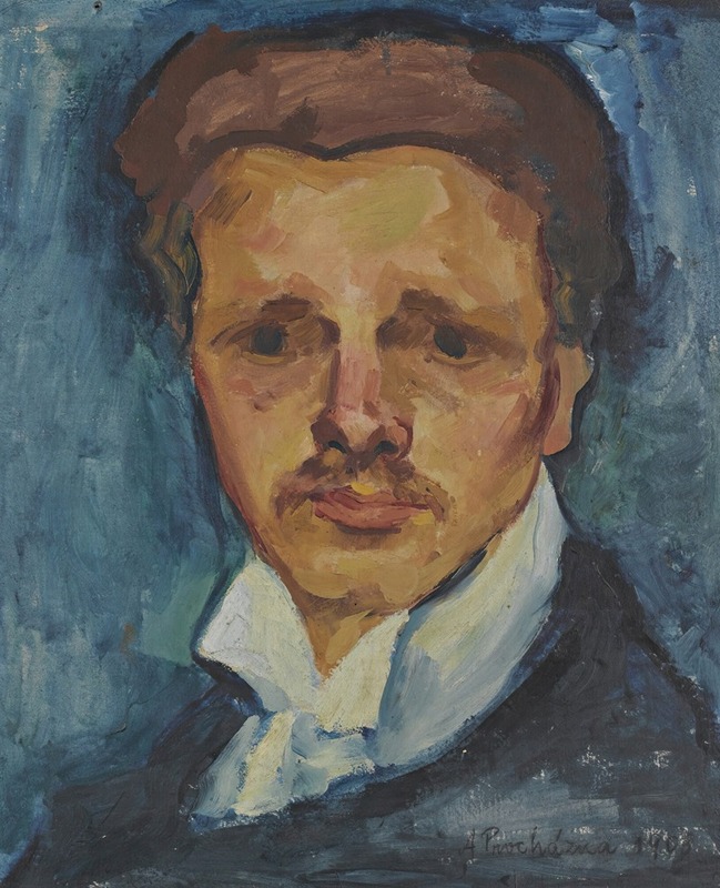 Antonin Procházka - Self-Portrait