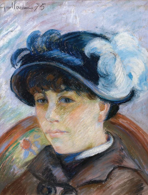 Armand Guillaumin - Portrait De Jeune Femme