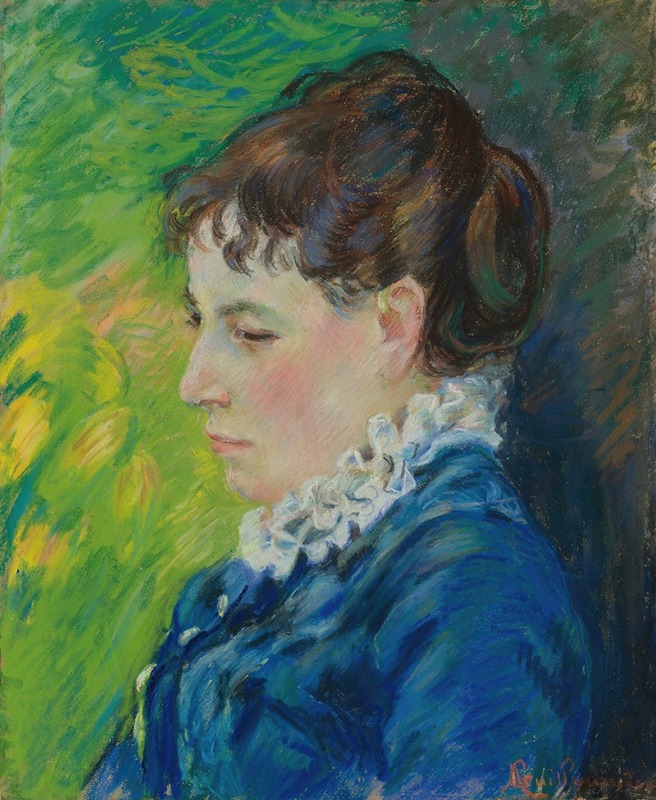 Armand Guillaumin - Portrait De La Femme De L’artiste