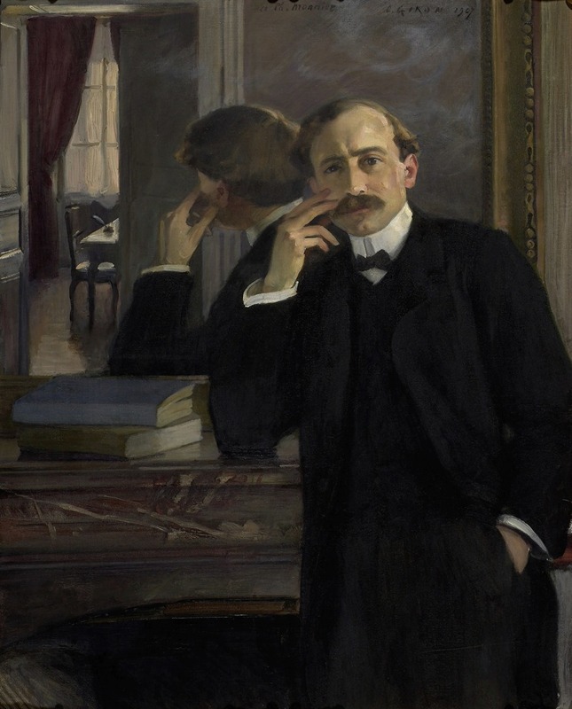 Charles Giron - Portrait de Philippe Monnier (1864-1911)
