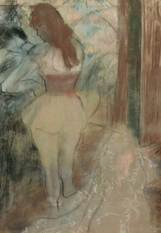 Edgar Degas - Danseuse S’habillant