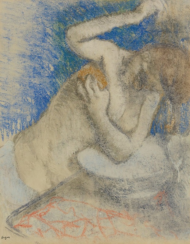 Edgar Degas - Femme À Sa Toilette