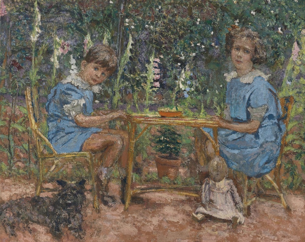 Édouard Vuillard - Les Enfants Bassiano