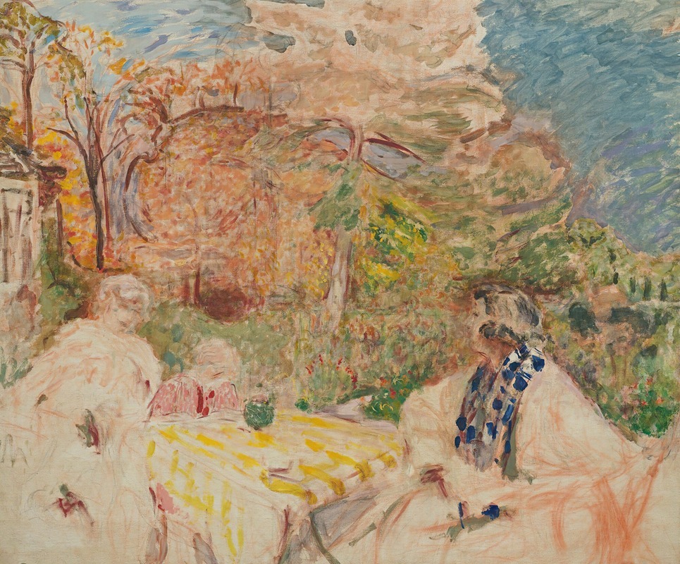 Édouard Vuillard - Femmes Et Enfant Au Clos Cézanne