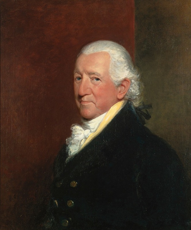 Gilbert Stuart - Portrait of Ralph Winstanley Wood, Esq. of Pierrepont Place, Frensham