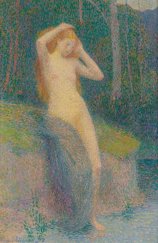 Hippolyte Petitjean - Nude In a Landscape