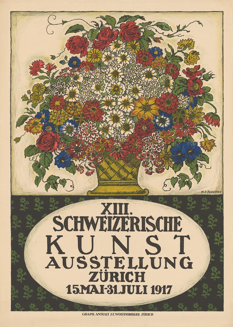 Henry-Claudius Forestier - XIII. Schweizerische Kunstausstellung Zürich