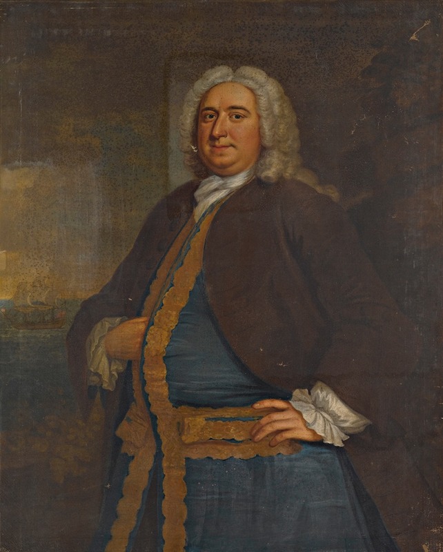 John Wollaston - Portrait of a Ship Owner