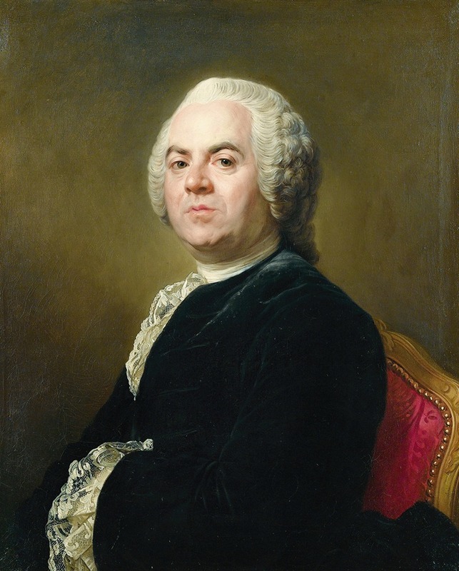 Joseph Siffred Duplessis - Portrait De Monsieur P. Anne Louis Medetin