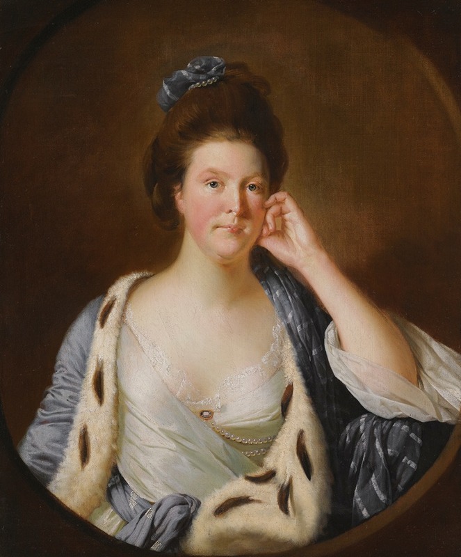 Joseph Wright of Derby - Portrait of Lucy Stafford, Later Mrs Wilkinson (B. 1738)