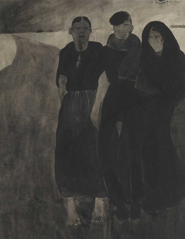 Léon Spilliaert - Fishermen And Women