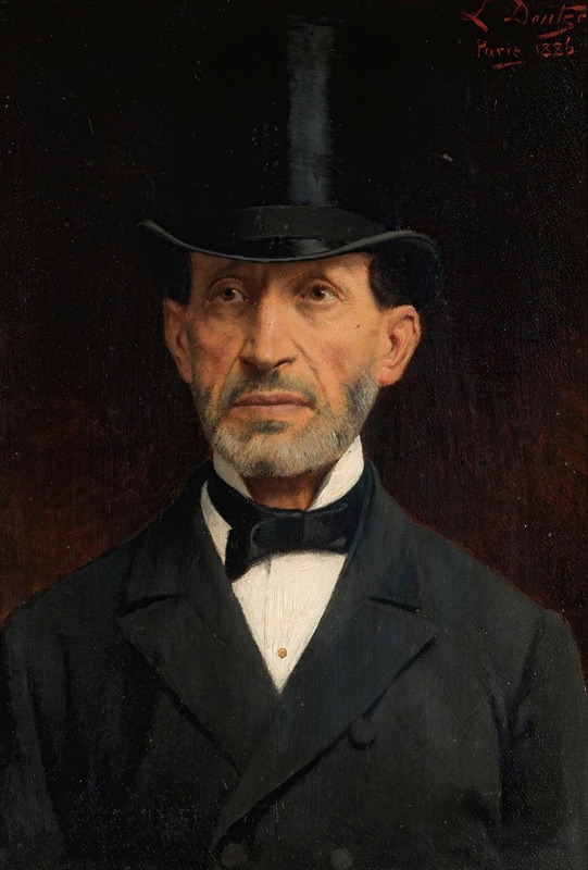 Ludwig Deutsch - Portrait of Ignaz Deutsch