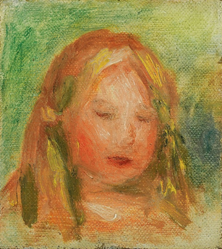 Pierre-Auguste Renoir - Étude; Tête D’enfant (Coco)