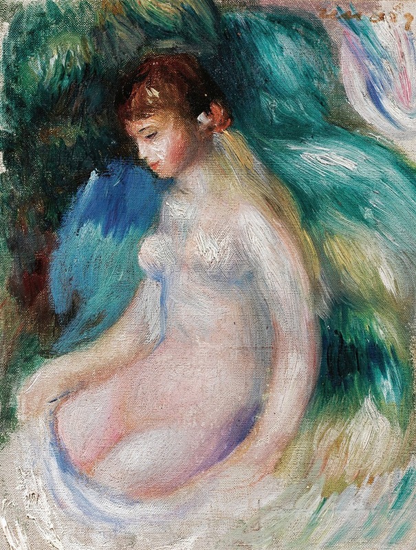 Pierre-Auguste Renoir - Nu Assis