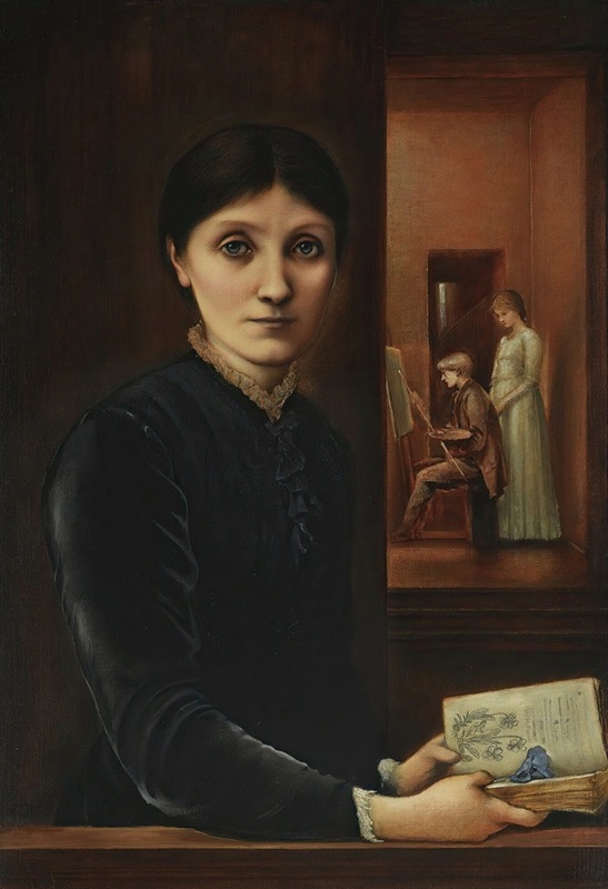 Sir Edward Coley Burne-Jones - Portrait of Georgiana Burne-Jones