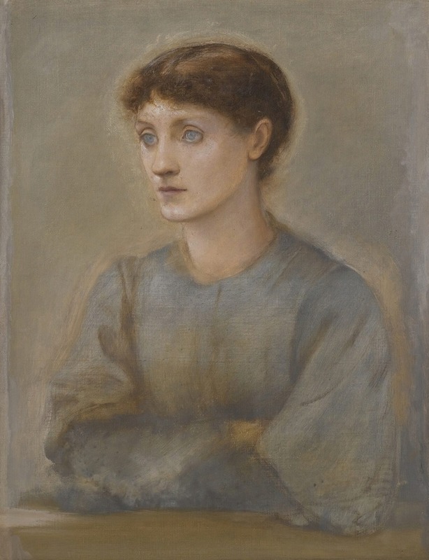 Sir Edward Coley Burne-Jones - Portrait Of Margaret, The Artist’s Daughter