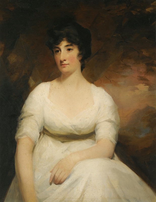 Sir Henry Raeburn - Portrait of Katherine Hamilton, Lady Suttie of Balgone (D. 1817)