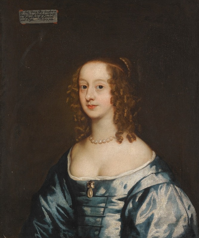Sir Peter Lely - Portrait of Lady Diana Grey, Countess of Ailsbury (D.1689)