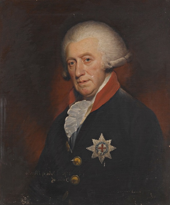 Sir William Beechey - Portrait of George, 4th Earl of Cardigan, Later 1st Duke of Montagu (1712-1790)