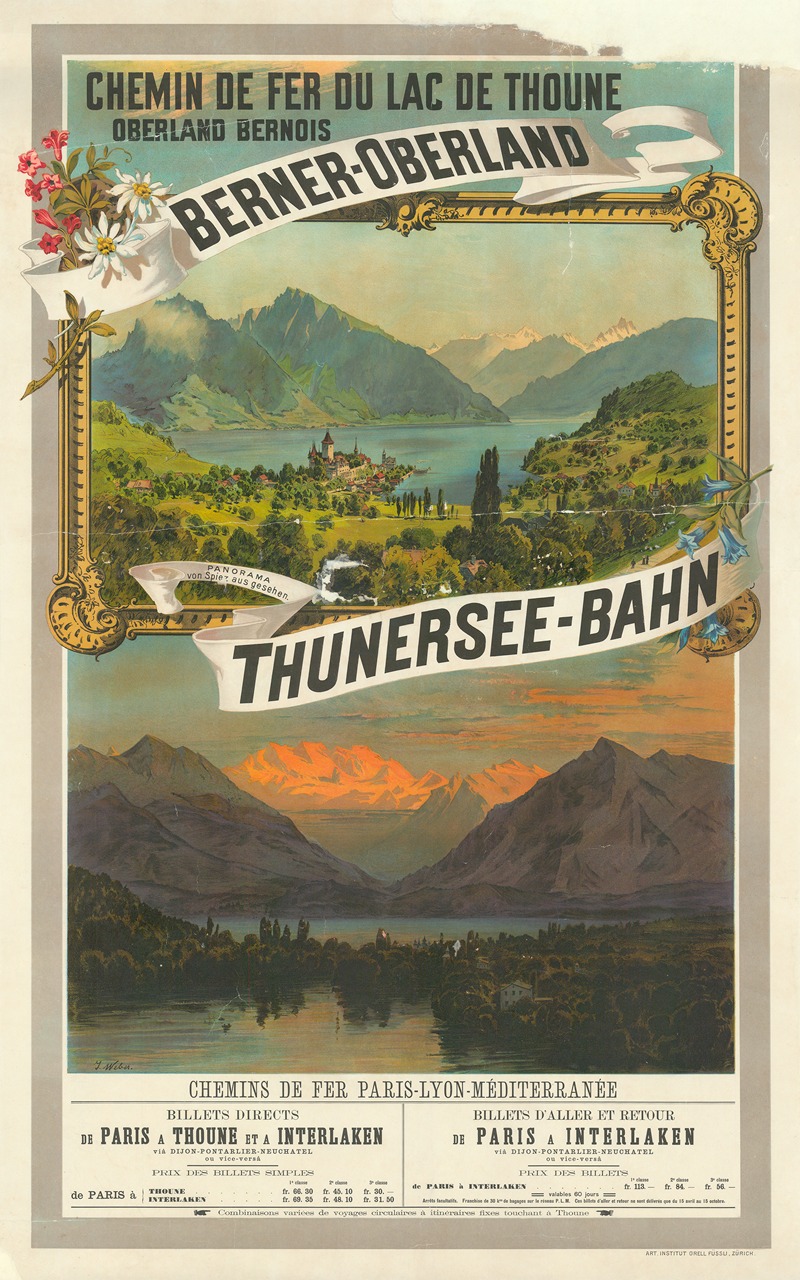 Johannes Weber - Berner Oberland – Thunersee-Bahn