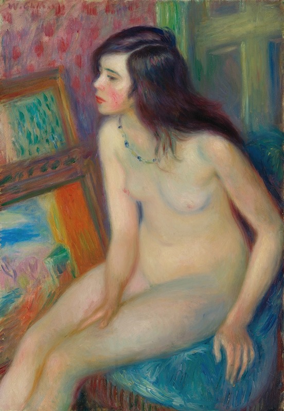 William James Glackens - Temple Gold Medal Nude