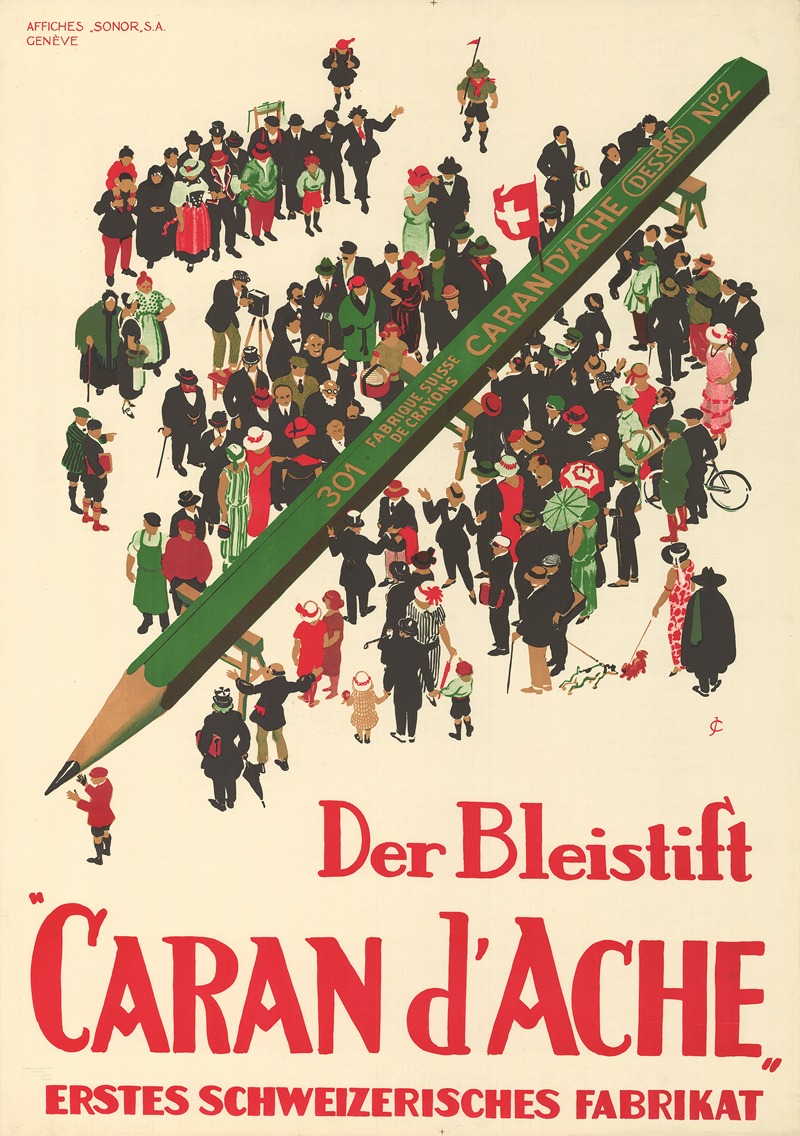 Jules Courvoisier - Der Bleistift Caran d’Ache – Erstes Schweizerisches Fabrikat