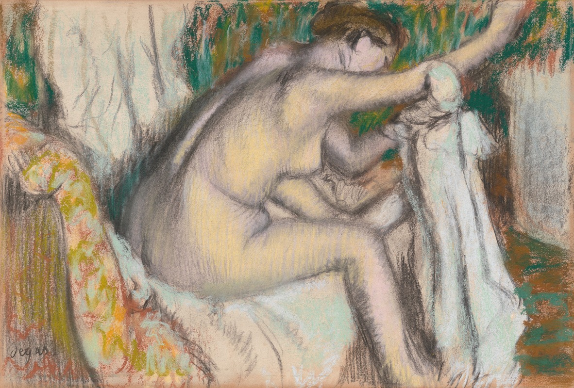 Edgar Degas - Woman Drying Her Arm