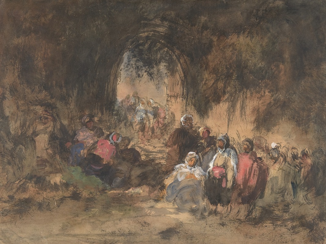 Eugenio Lucas Velázquez - Arabs Resting