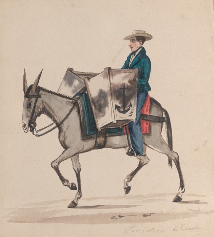Francisco Fierro - A baker on horseback