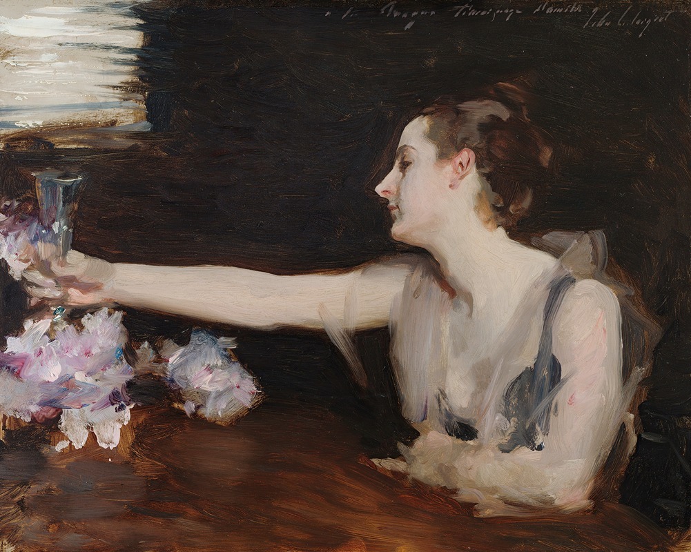 John Singer Sargent - Madame Gautreau Drinking a Toast