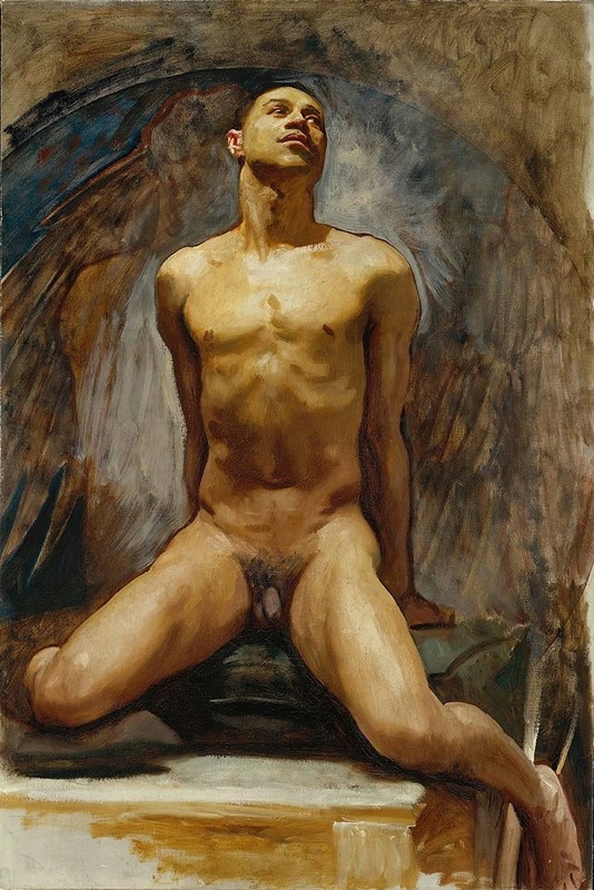 John Singer Sargent - Nude Study of Thomas E. McKeller