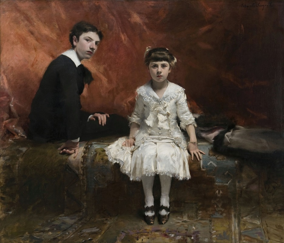 John Singer Sargent - Portrait of Édouard and Marie-Louise Pailleron