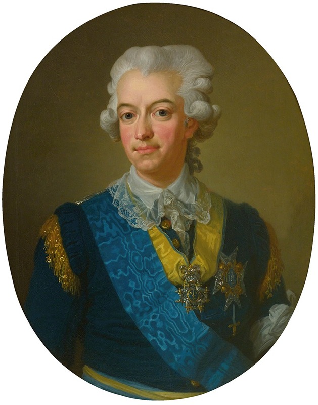 Lorens Pasch the Younger - King Gustavus III of Sweden