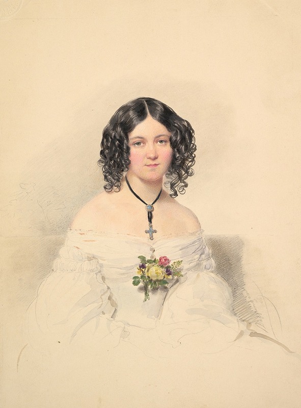 Moritz Michael Daffinger - Countess Hélène Esterházy, née Countess Bezobrazov