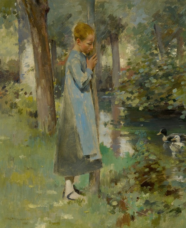 Theodore Robinson - By the river