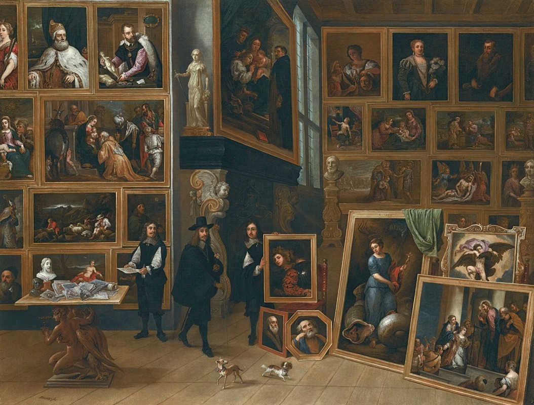 David Teniers The Younger - The Picture Gallery Of Archduke Leopold William