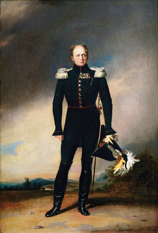 George Dawe - Portrait Of Tsar Alexander I