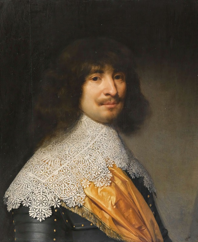 Gerard van Honthorst - Portrait Of A Gentleman, Probably Sir Thomas Aston (1600-1646)