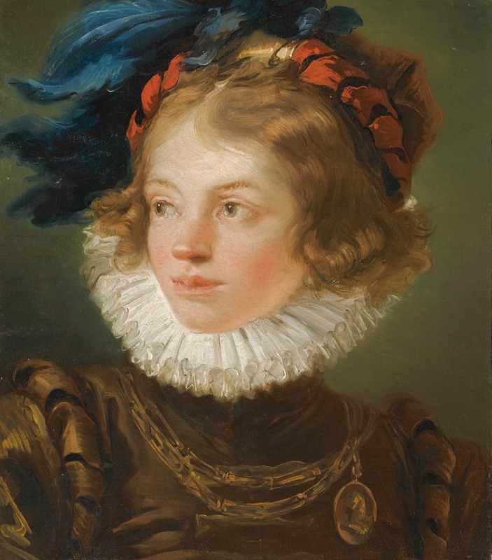 Giovanni Battista Tiepolo - A Young Boy In The Costume Of A Page