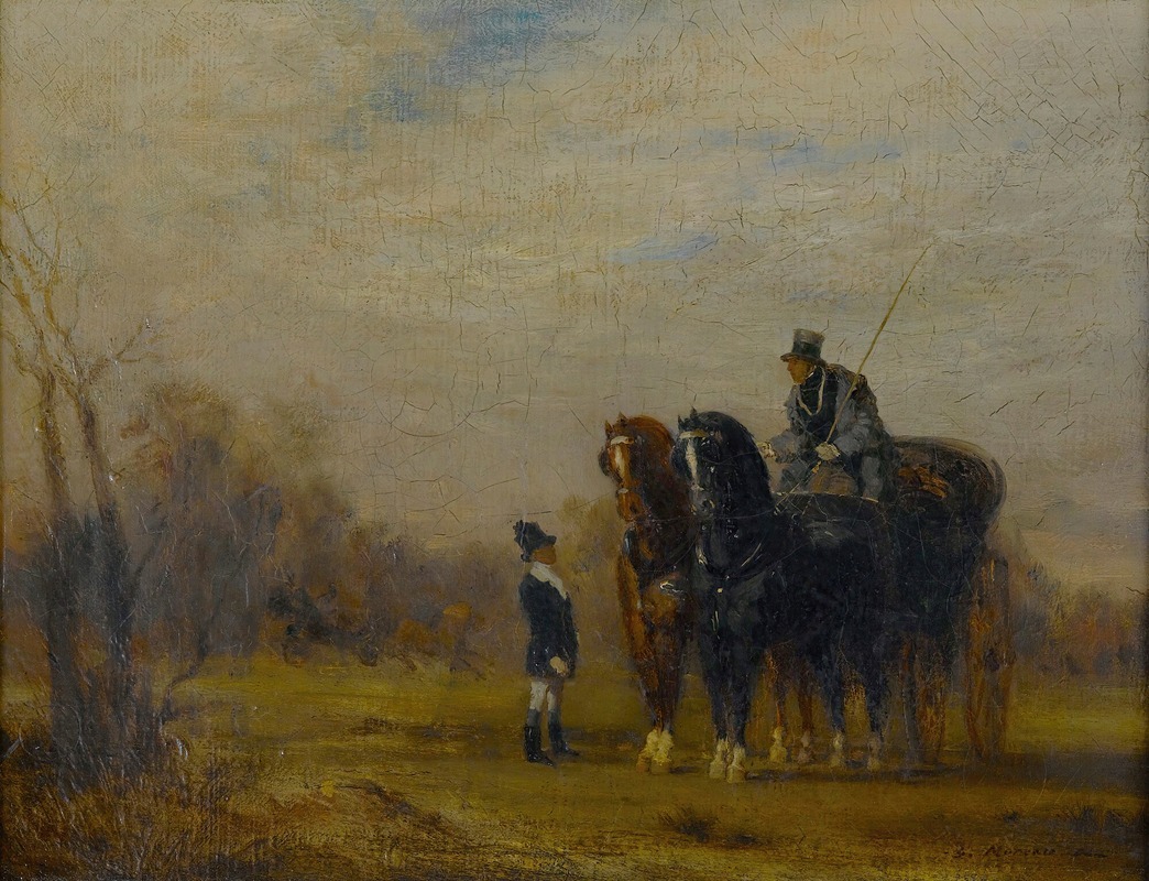 Gustave Moreau - The coach
