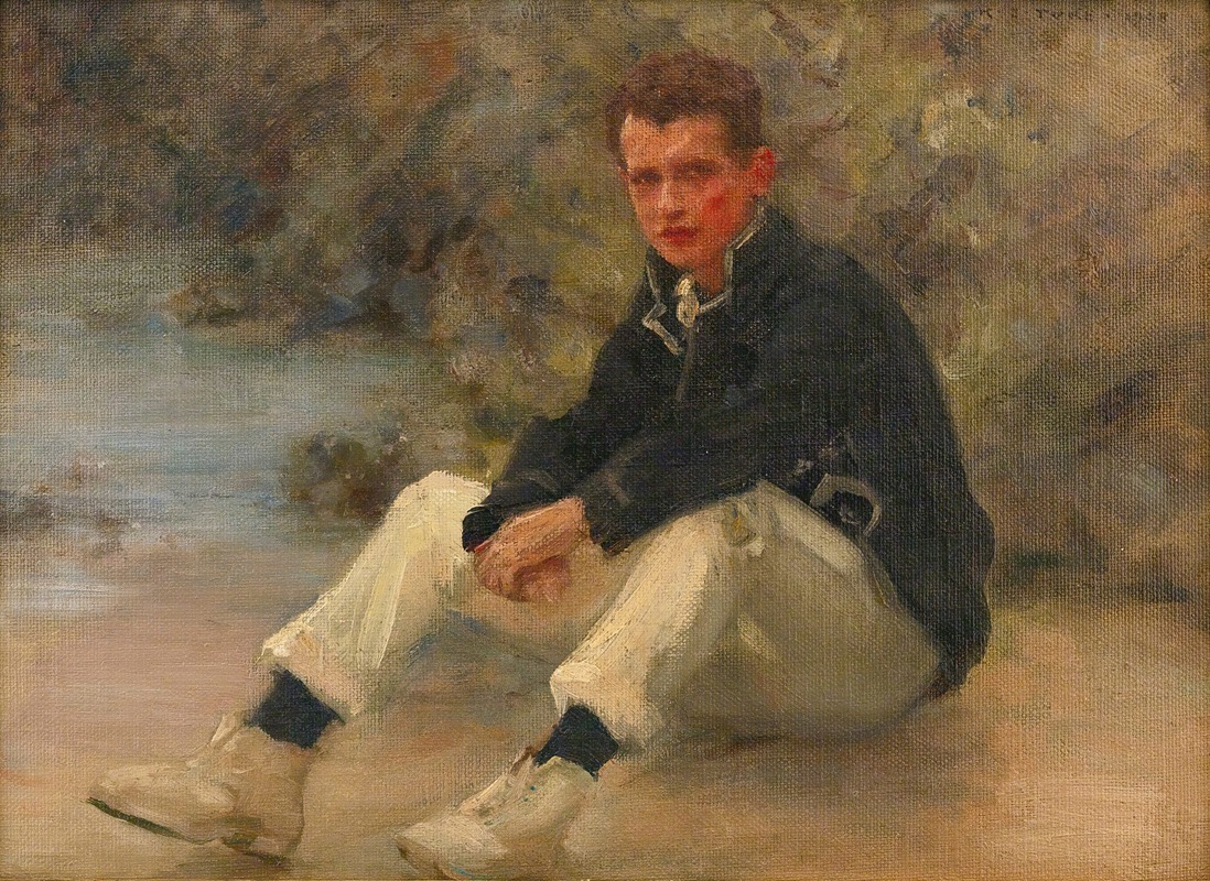 Henry Scott Tuke - A Young Sailor
