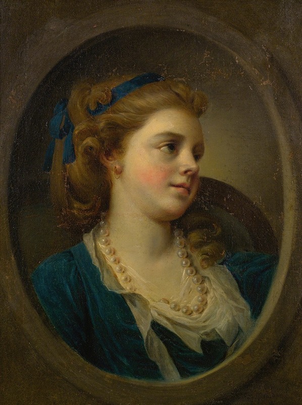 Jean-François Gilles Colson - Portrait Of A Girl