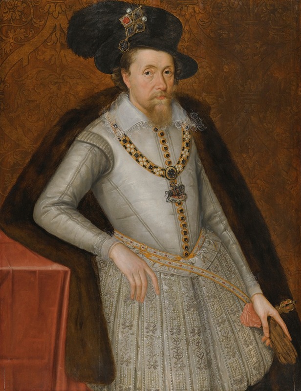 John de Critz - Portrait Of James I