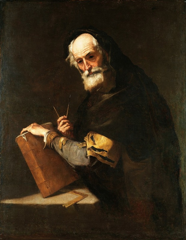 Jusepe de Ribera - A Philosopher, Presumed To Be Archimedes