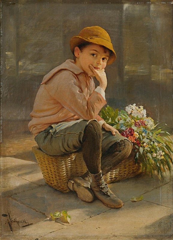 Karl Witkowski - Guarding The Flower Basket